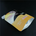 plastic packaging waterproof stand up packaging spout pouch