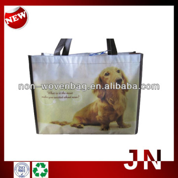 2014 Laminated Animal Print Non Woven Shopping Bags, Animal Shopping Bag