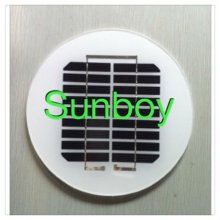 Round Mini Solar Panel 9V 2W