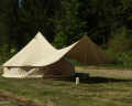 Yeni tasarım açık su geçirmez Tarps Bell çadır kamp