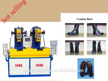 combat boot machine