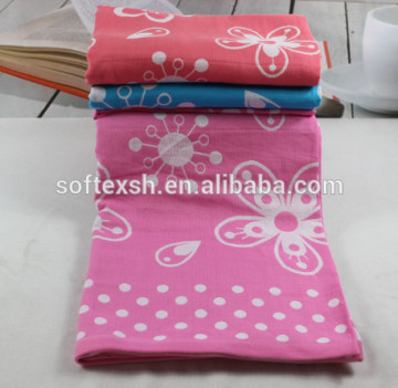100% cotton bed sheet terry towel blanket wholesaler