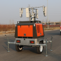 Mobile Light tower with 9m Diesel Generator