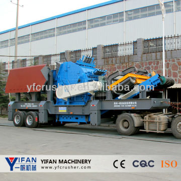 Portable Stone Crusher and Screen Plant