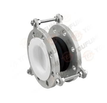 Stainless steel PTFE lined Rubber compound expansion joint