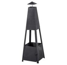 OL-F085 Outdoor Fire Pit Barbeque with Chimney