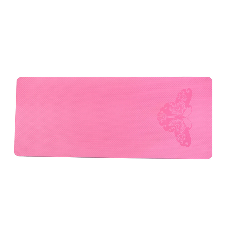 2021 china factory direct Biodegradable skillful manufacture custom print fitness natural yoga mat