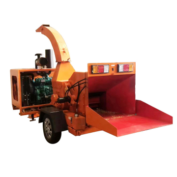 Industrial Wood Powder Grinder and Chipper Machine for Construction Works