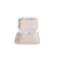 Biodegradable Sugarcane Bagasse Eco Friendly Burger Hamburger Box