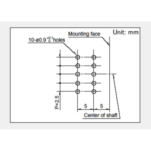 Electronic components Rotary switch