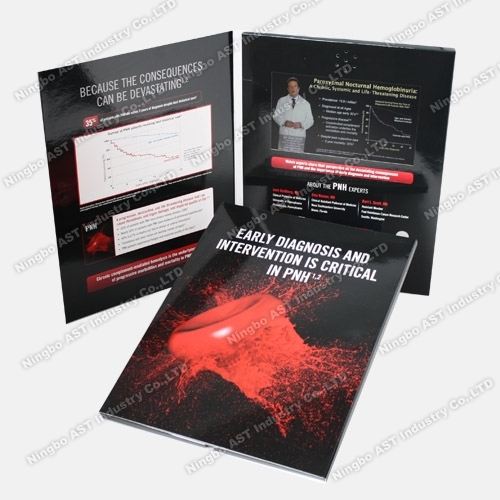 MP4 Player-brochure, advertentiespeler, advertentiespeler