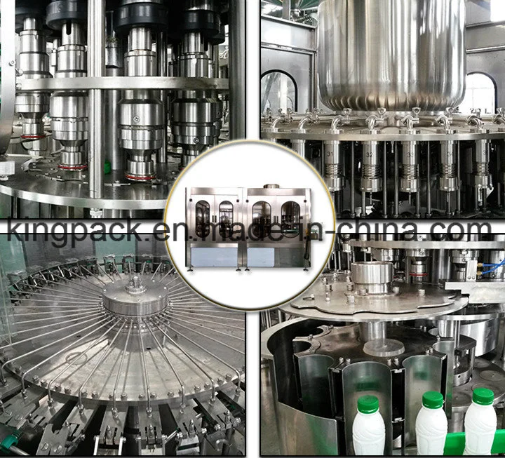 3-in-1 Filling Drinking Pure Water Juice Packing Production Machine Line