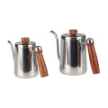 Pour Over Coffee Maker With Wooden Handle