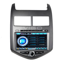 Multi-fuctions 2012 Chevrolet Aveo Car Stereo Sat Nav Dvd / Auto Radio Dvd Player Vca1107