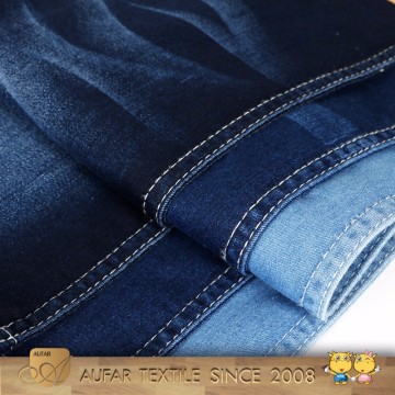 Customized stoned ankara denim fabric Skirts