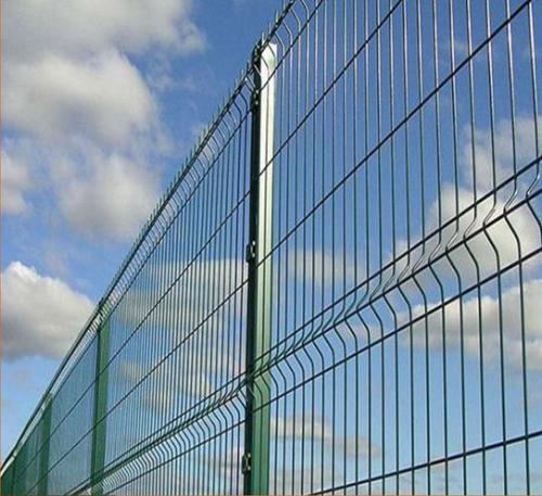 Triangle bend wire mesh fence Triangle Bending Fence / Cheap Fence Panels / Curved Fence Panels