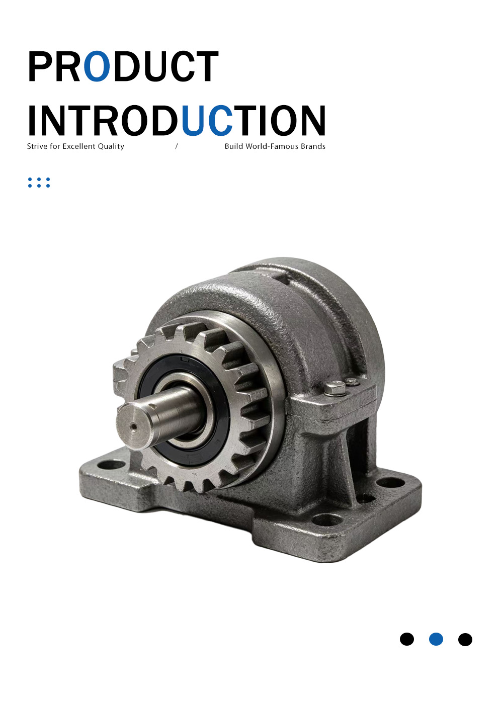 Литье опорного основания электрической дверной звездочки Electric Door Sprocket Support Base Casting