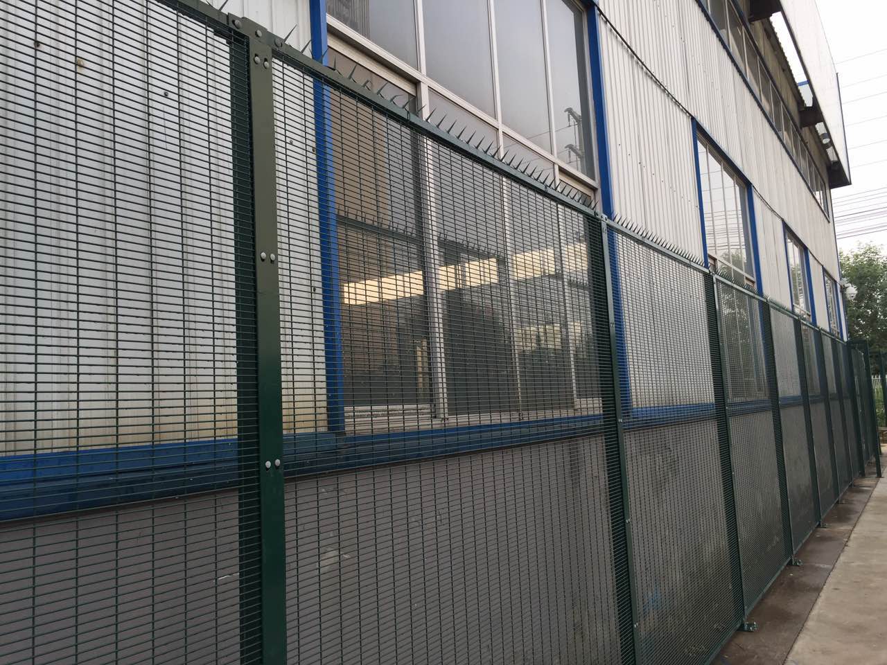 Powder Coated  Anti Climb High Security Fence