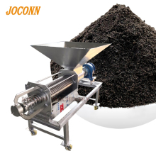 High Efficiency Solid-Liquid Separator: Fecal Extractor for Cow Dung Dry and Wet Hydroextraction