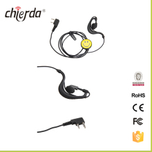 Two way radio noise cancelling ear hook walkie talkie fashional headsets