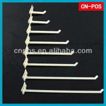 supermarket display one pole hook for pegboard holding
