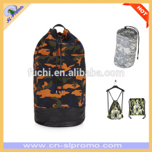 Fashion Army Camouflage Drawstring Duffle Bag