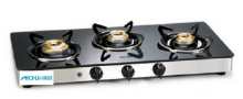 Gas Cooktop Brass Burners Auto Ignition