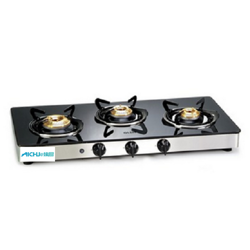 Gas Cooktop Brass Burners Auto Ignition