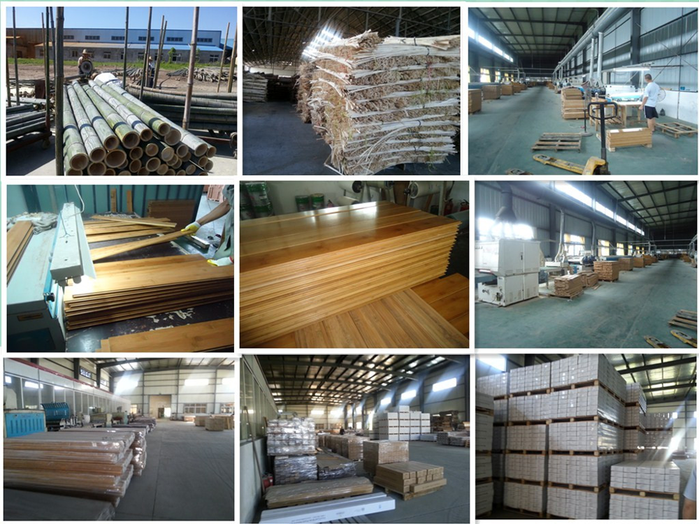 Eco-friendly Strand Woven 18mm carbonized bamboo decking and flooring for outdoor deck tiles / decking price