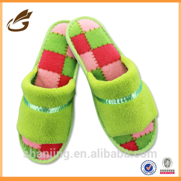 embroid slipper tradit slipper hair natur comb slipper