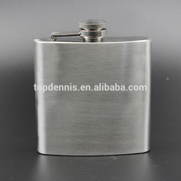 6oz stainless hip flask cigarette cases gift for men
