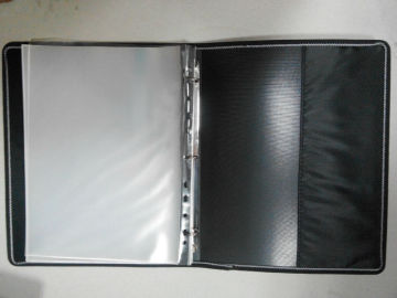 fancy 3 Ring PU Leather Presentation Binder