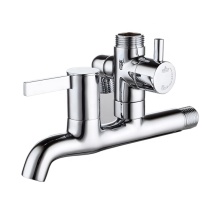 KEDAH Chrome Brass Single Handle Bathroom Bib Cocks Taps