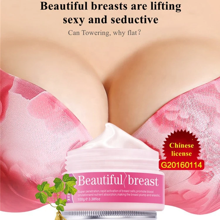 Natural Effective Massage Big Increase Growth Tight Lift Firming Enlargement Breast Care Enhancement Cream