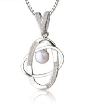 Pure silver chain necklace