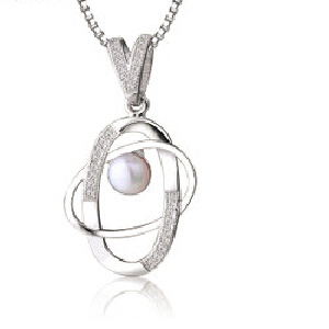 Pure silver chain necklace