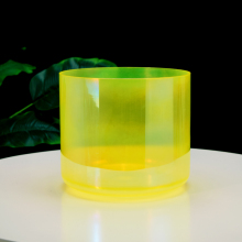 Q're Macaron Yellow Crystal Singing Bowl