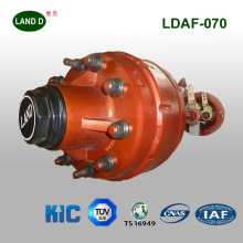 American 13 ton Beams Heavy Duty Trailer Axles with Inboard Drum Semi Trailer Axle Spindle