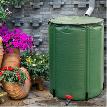 Collapsible Rain Barrel Water Collector - 100L Foldable Storage Tank