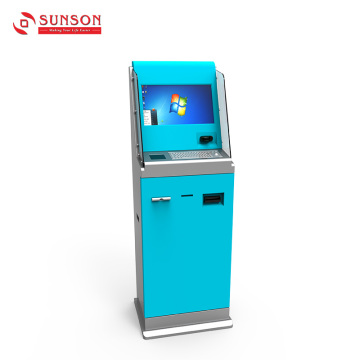 Kiosk thanh toán thẻ trả trước và phân phối của ngân hàng