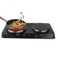 Kitchen Countertop Cast-Iron Double Burner 2500W