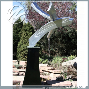 Outdoor Modern Garden Art Steel Sculpture