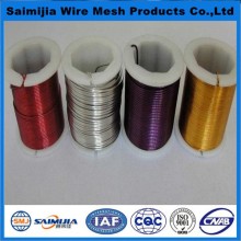 Decorative colored metal iron wire for floral
