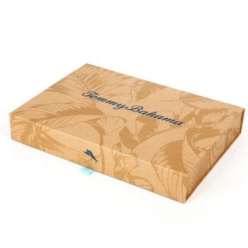 กล่องของขวัญกระดาษแม่เหล็กสำหรับผ้าพันคอ