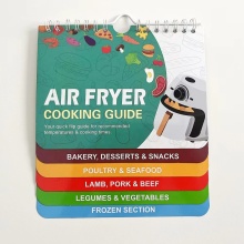 Cooking Schedule & Air Fryer Guide Magnetic Refrigerator Sticker