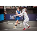 FIBA 3x3 ineinandergreifende Basketballbodenfliesen