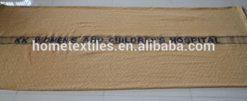 100% cotton green / environmental blanket for hospital