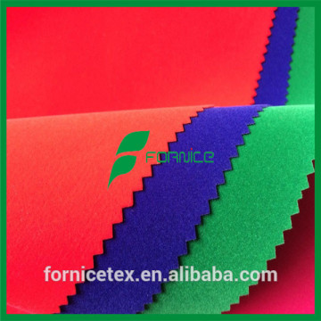 China factory nylon knitted flock fabric for jewellery boxes cover