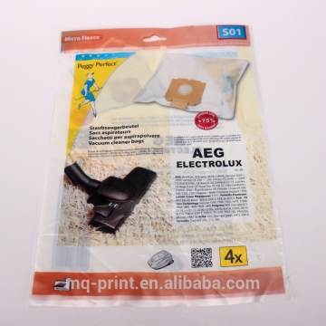 Cost price promotional printed plastic heat seal bag