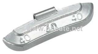 Zinc Clip-on Balance Weight ,50n Unload Force 